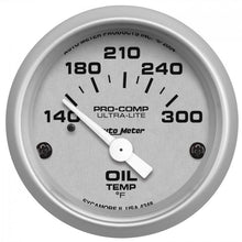 Load image into Gallery viewer, 82.80 Autometer Ultra-Lite Series Air-Core Oil Temperature Gauge (2-1/16&quot;) Brushed Aluminum - 4348 - Redline360 Alternate Image
