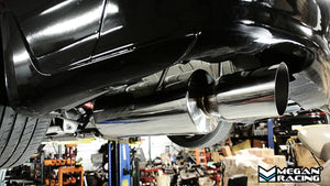 Megan Racing Exhaust Infiniti G35 Sedan (03-06) Polished/Blue Burnt