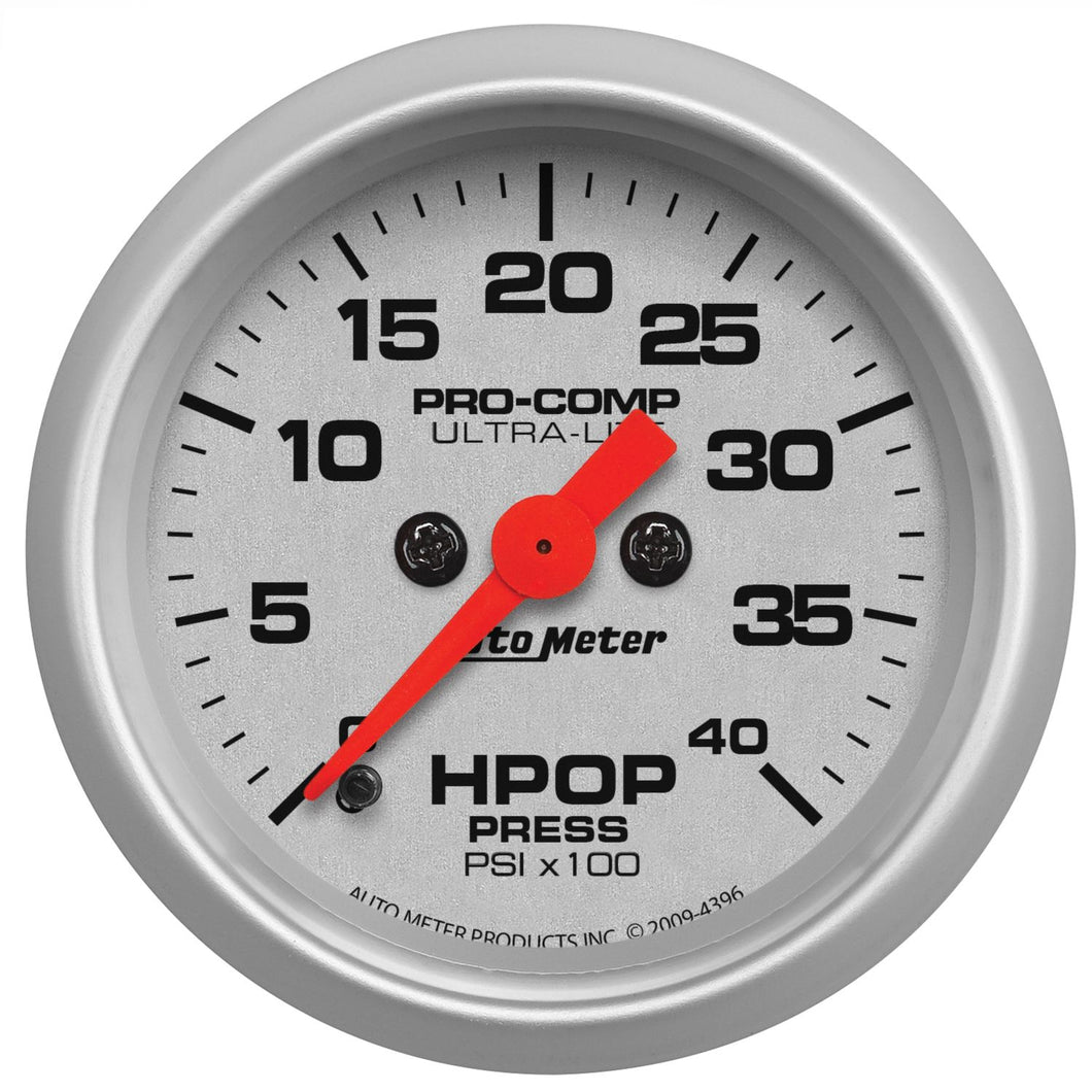 189.95 AutoMeter Ultra-Lite Digital Stepper High Pressure Oil Pump Gauge (2 1/16