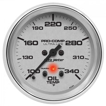 Load image into Gallery viewer, 252.27 Autometer Ultra-Lite Series Stepper Motor Oil Temperature Gauge (2-5/8&quot;) Chrome - 4440 - Redline360 Alternate Image
