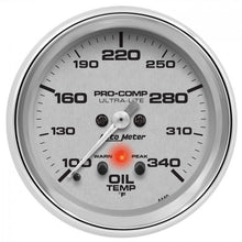 Load image into Gallery viewer, 252.27 Autometer Ultra-Lite Series Stepper Motor Oil Temperature Gauge (2-5/8&quot;) Chrome - 4440 - Redline360 Alternate Image