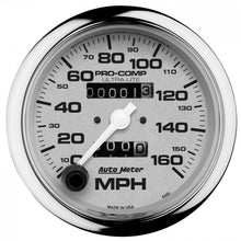 Load image into Gallery viewer, 174.16 Autometer Ultra-Lite Series Mechanical Speedometer Gauge 0-160 MPH (3-3/8&quot;) Chrome - 4493 - Redline360 Alternate Image