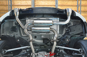 599.95 Tanabe Medalion Touring Exhaust Infiniti Q60 RWD (2017) Axleback T70200A - Redline360