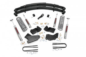 Rough Country Lift Kit Ford Ranger 4WD (83-97) 4" Suspension Lift Kits w/ Lifted Coil & Leaf Springs