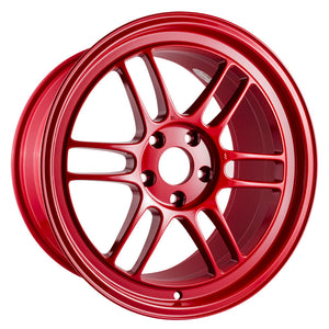 378.00 Enkei RPF1 Wheels (18x9.5) [Competition Red +38mm Offset] 5x114.3 - Redline360