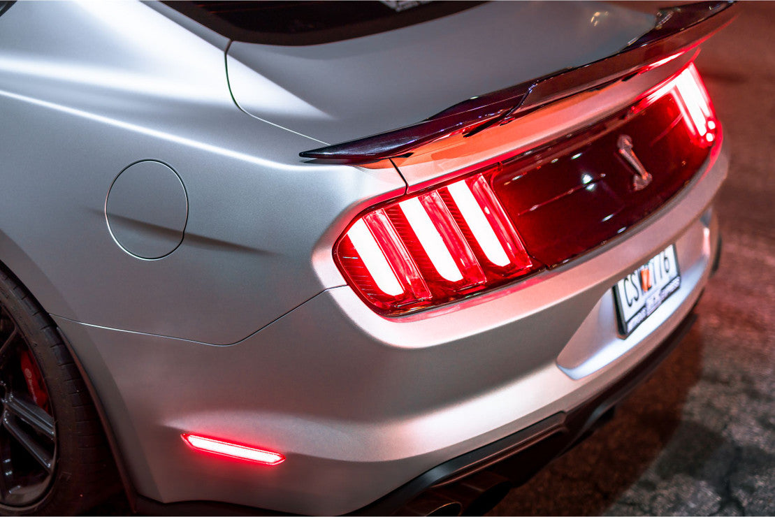 Lights Red Redline360 Marker – (2015-2020) Ford Mustang Side LED Morimoto - Rear XB