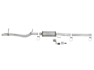 aFe Exhaust Jeep Wrangler JK (2007-2018) 2.5" Scorpion Aluminized / MACH Force-Xp 409 Stainless Steel