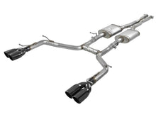 Load image into Gallery viewer, aFe Exhaust Dodge Challenger (2015-2022) 2.5" Mach Force-Xp in 304 Stainless Steel w/ Dual or Quad Tips - Quad Black Tips Alternate Image