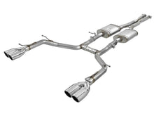 Load image into Gallery viewer, aFe Exhaust Dodge Challenger (2015-2022) 2.5" Mach Force-Xp in 304 Stainless Steel w/ Dual or Quad Tips - Quad Polished Tips Alternate Image