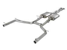 Load image into Gallery viewer, aFe Exhaust Dodge Challenger (2015-2022) 2.5" Mach Force-Xp in 304 Stainless Steel w/ Dual or Quad Tips - No Tip Alternate Image
