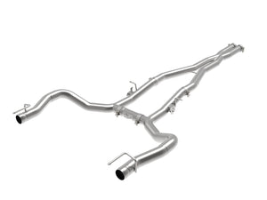 aFe Exhaust Dodge Charger/SRT Hellcat HEMI (2015-2022) 3" Mach Force-Xp in 304 Stainless Steel