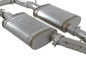 aFe Exhaust Chrysler 300 / Dodge Charger (2015-2022) 2.5" Mach Force-Xp in 304 Stainless Steel