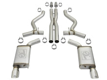 Load image into Gallery viewer, aFe Exhaust Ford Mustang / GT (2015-2017) 3" Mach Force-Xp Series in 304 Stainless Steel w/ Black or Polished Tips - Black Alternate Image