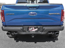 Load image into Gallery viewer, aFe Exhaust Ford F150 Limited (2019-2020) Raptor (2017-2020) EcoBoost 3" to 3.5" Mach Force-Xp Series in 304 Stainless Steel - Black Alternate Image