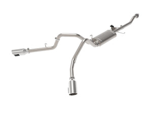 aFe Exhaust Ford F150 / EcoBoost (2015-2020) 3" Gemini XV Series in 304 Stainless Steel w/ Black or Polished Tips