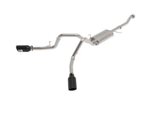 Load image into Gallery viewer, aFe Exhaust Ford F150 / EcoBoost (2021-2022) 3" Vulcan Series in 304 Stainless Steel w/ Black or Polished Tips - Black Alternate Image