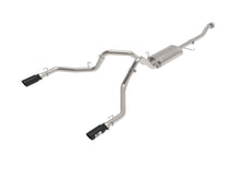 Load image into Gallery viewer, aFe Exhaust Ford F150 / EcoBoost (2021-2022) 3" in 304 Stainless Steel Vulcan Series 3 Standard or Gemini XV Cut-out Tips - Standard Black Alternate Image