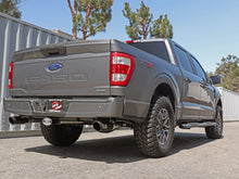 Load image into Gallery viewer, aFe Exhaust Ford F150 / EcoBoost (2021-2022) 3" in 304 Stainless Steel Vulcan Series 3 Standard or Gemini XV Cut-out Tips - Standard Black Alternate Image
