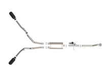 Load image into Gallery viewer, aFe Exhaust Ford F150 / EcoBoost (2021-2022) 3" in 304 Stainless Steel Vulcan Series 3 Standard or Gemini XV Cut-out Tips - Standard Black Alternate Image