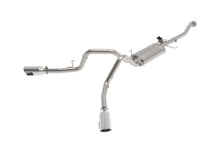 Load image into Gallery viewer, aFe Exhaust Ford F150 / EcoBoost (2021-2022) 3" in 304 Stainless Steel Vulcan Series 3 Standard or Gemini XV Cut-out Tips - Cut-out Polisehd Alternate Image
