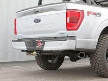 Load image into Gallery viewer, aFe Exhaust Ford F150 / EcoBoost (2021-2022) 3" in 304 Stainless Steel Vulcan Series 3 Standard or Gemini XV Cut-out Tips - Standard Black Alternate Image