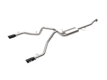 Load image into Gallery viewer, aFe Exhaust Ford F150 / EcoBoost (2015-2020) 3" Vulcan Series 3 in 304 Stainless Steel w/ Black or Polished Tips - Black Tips Alternate Image