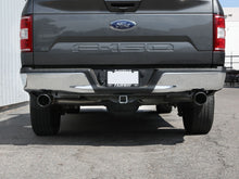 Load image into Gallery viewer, aFe Exhaust Ford F150 / EcoBoost (2015-2020) 3" Vulcan Series 3 in 304 Stainless Steel w/ Black or Polished Tips - Black Tips Alternate Image