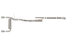 Load image into Gallery viewer, aFe Exhaust Ford Fiesta (2014-2019) 3" to 2.5" Vulcan Series 304 Stainless Steel w/ Black or Carbon Fiber or Polished Tips - Black Tips Alternate Image
