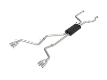 Load image into Gallery viewer, aFe Exhaust Lincoln Aviator / Ford Explorer ST (20-22) 2.5" Mach Force-Xp Stainless Steel w/ Quad Tips Alternate Image