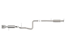 Load image into Gallery viewer, aFe Exhaust Ford Fiesta ST EcoBoost (2014-2019) 2.25" Takeda Series 304 Stainless Steel w/ Black or Polished Tips - Black Tips Alternate Image