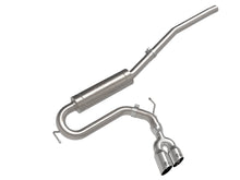 Load image into Gallery viewer, aFe Exhaust Ford Maverick EcoBoost (2022-2025) 2.5" Rebel Series in Stainless Steel w/ Black or Polished Tips - Polished Tips Alternate Image