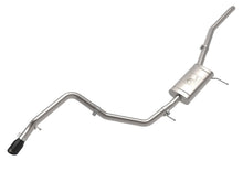 Load image into Gallery viewer, aFe Exhaust Ford Maverick EcoBoost (2022-2023) 2.5" Vulcan Series in Stainless Steel w/ Black or Polished Tips - Black Tips Alternate Image