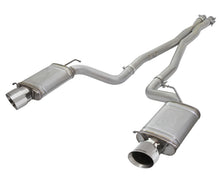 Load image into Gallery viewer, aFe Exhaust Cadillac CTS-V (2009-2015) 3" Mach Force-XP Series in 304 Stainless Steel w/ Black or Polished Tips - Polished Tips Alternate Image