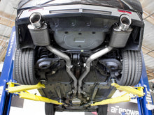Load image into Gallery viewer, aFe Exhaust Cadillac CTS-V (2009-2015) 3" Mach Force-XP Series in 304 Stainless Steel w/ Black or Polished Tips - Black Tips Alternate Image