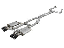 Load image into Gallery viewer, aFe Exhaust Cadillac ATS-V (2016-2019) 3" Mach Force-XP Series in 304 Stainless Steel w/ Black or Polished Tips - Black Tips Alternate Image