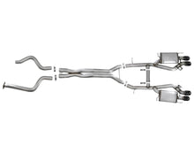Load image into Gallery viewer, aFe Exhaust Cadillac ATS-V (2016-2019) 3" Mach Force-XP Series in 304 Stainless Steel w/ Black or Polished Tips - Black Tips Alternate Image