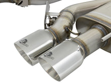 Load image into Gallery viewer, aFe Exhaust Cadillac ATS-V (2016-2019) 3" Mach Force-XP Series in 304 Stainless Steel w/ Black or Polished Tips - Black Tips Alternate Image