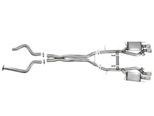 Load image into Gallery viewer, aFe Exhaust Cadillac ATS-V (2016-2019) 3" Mach Force-XP Series in 304 Stainless Steel w/ Black or Polished Tips - Black Tips Alternate Image
