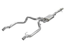 Load image into Gallery viewer, aFe Exhaust Chevy Silverado / GMC Sierra 1500 (2019-2022) 4" Vulcan Series in 304 Stainless Steel - No Tip Alternate Image