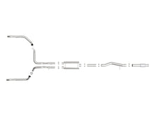 Load image into Gallery viewer, aFe Exhaust Chevy Silverado / GMC Sierra 1500 (2019-2022) 4" Vulcan Series in 304 Stainless Steel - No Tip Alternate Image