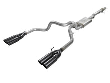 Load image into Gallery viewer, aFe Exhaust Chevy Silverado / GMC Sierra 1500 (2019-2022) 4" Vulcan Series in 304 Stainless Steel - Black Tips Alternate Image
