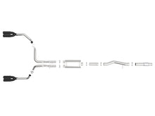 Load image into Gallery viewer, aFe Exhaust Chevy Silverado / GMC Sierra 1500 (2019-2022) 4" Vulcan Series in 304 Stainless Steel - No Tip Alternate Image