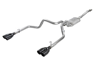 aFe Exhaust Chevy Silverado / GMC Sierra 1500 (2019-2022) 3" to Dual 2.5" Vulcan Series in 304 Stainless Steel