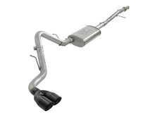 Load image into Gallery viewer, aFe Exhaust Chevy Silverado / GMC Sierra 1500 (2019-2022) 3"  Vulcan Series in 304 Stainless Steel w/ Dual Tips Alternate Image