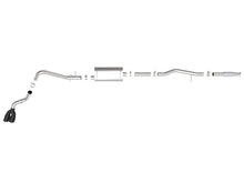 Load image into Gallery viewer, aFe Exhaust Chevy Silverado / GMC Sierra 1500 (2019-2022) 3"  Vulcan Series in 304 Stainless Steel w/ Dual Tips Alternate Image