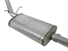 Load image into Gallery viewer, aFe Exhaust Chevy Silverado / GMC Sierra 1500 (2019-2022) 3"  Vulcan Series in 304 Stainless Steel w/ Dual Tips Alternate Image