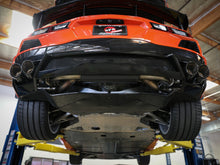 Load image into Gallery viewer, aFe Exhaust Chevy Corvette CB (2020-2022) Mach Force-Xp 304 Stainless Steel w/ Muffler Quad Tips - Black Tips Alternate Image