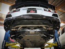 Load image into Gallery viewer, aFe Exhaust Chevy Corvette CB (2020-2022) Mach Force-Xp 304 Stainless Steel without Muffler w/ Quad Tips - Black Tips Alternate Image