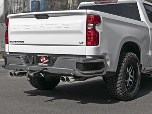 aFe Exhaust Chevy Silverado / GMC Sierra 1500 (2019-2022) 3" to Dual 2.5" Gemini XV 304 Stainless Steel w/ Cut-Out Tips