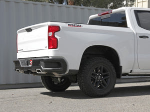 aFe Exhaust Chevy Silverado / GMC Sierra 1500 (2019-2022) 4" to Dual Gemini XV 304 Stainless Steel w/ Cut-Out